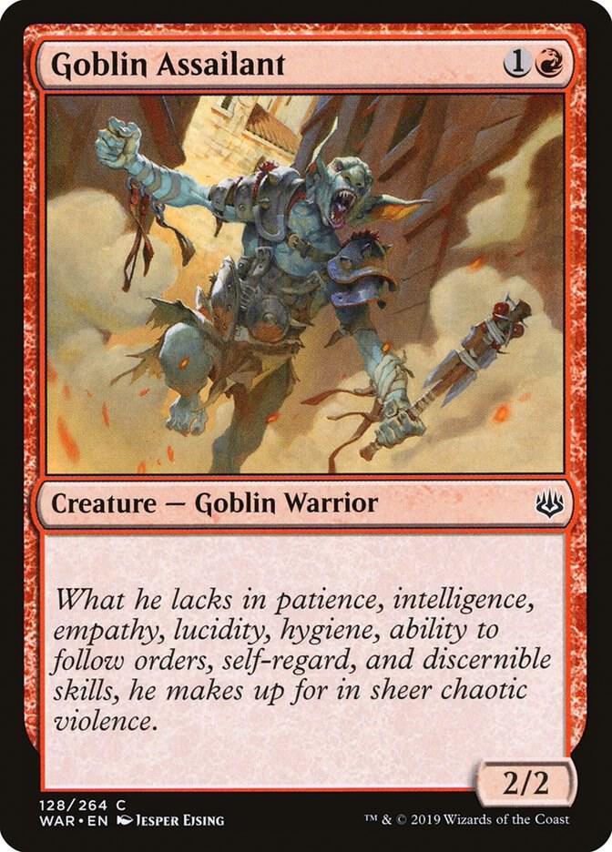 Goblin Assailant [War of the Spark] 128