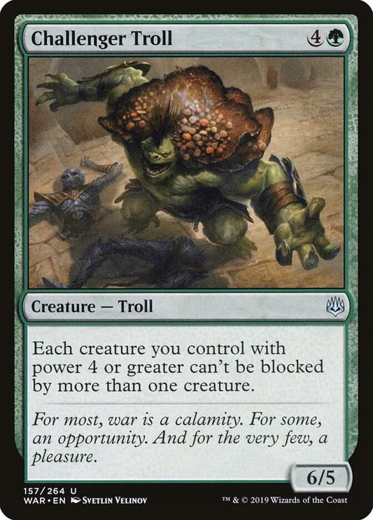 Challenger Troll [War of the Spark] 157