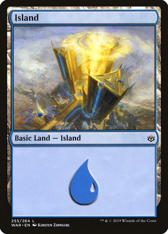 Island (255) [War of the Spark] 255