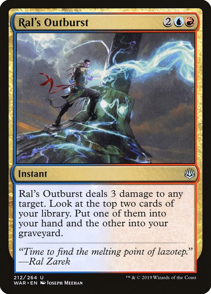 Ral's Outburst [War of the Spark] 212