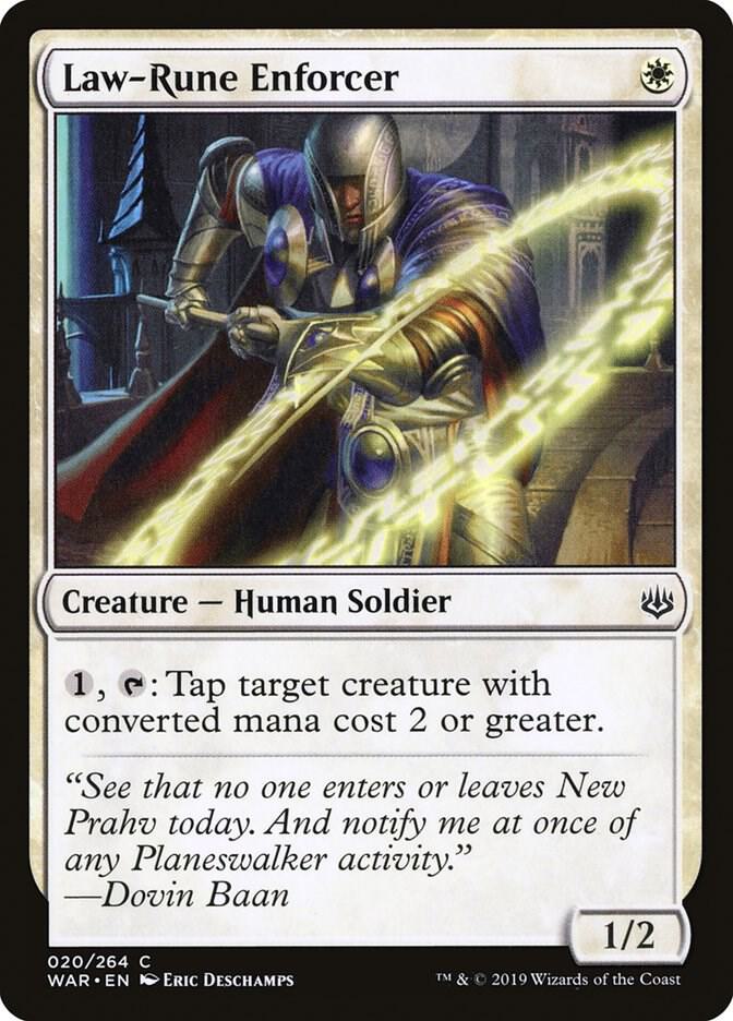 Law-Rune Enforcer [War of the Spark] 20
