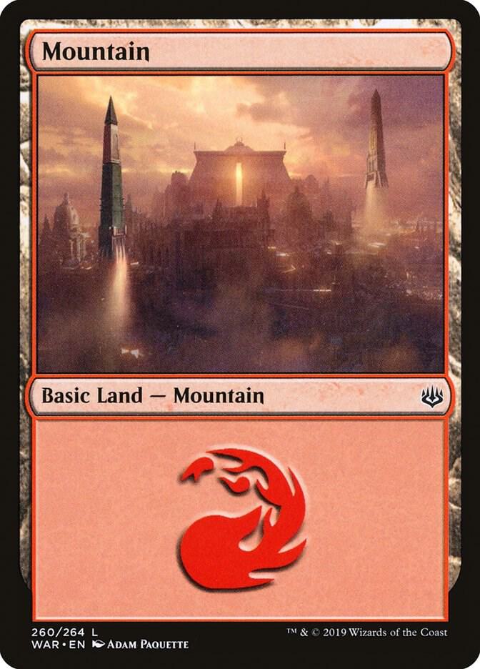 Mountain (260) [War of the Spark] 260
