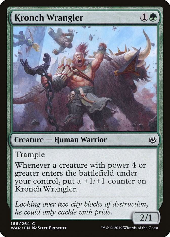 Kronch Wrangler [War of the Spark] 166