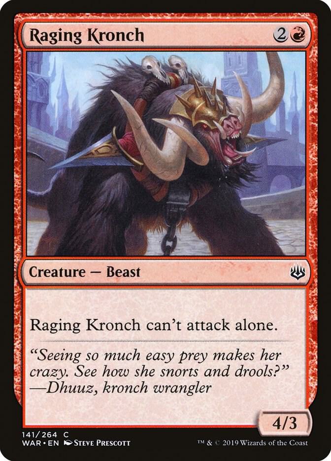 Raging Kronch [War of the Spark] 141