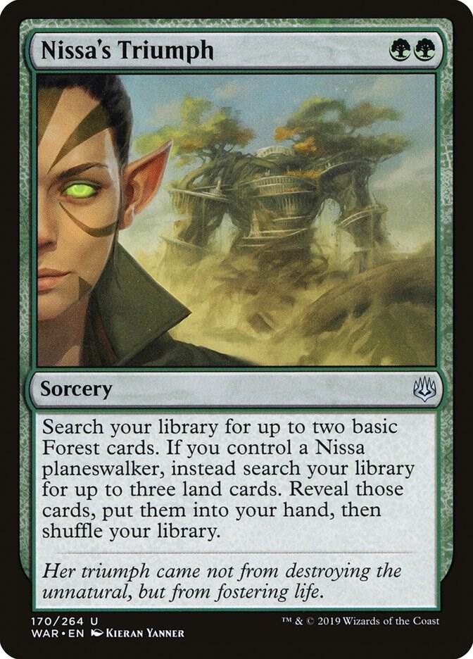 Nissa's Triumph [War of the Spark] 170