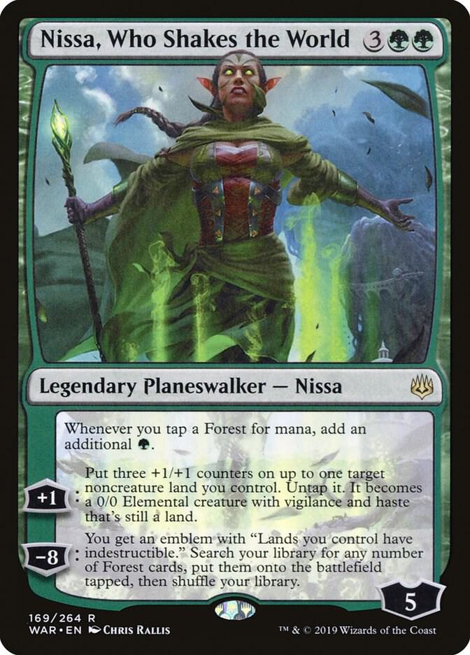 Nissa, Who Shakes the World [War of the Spark] 169