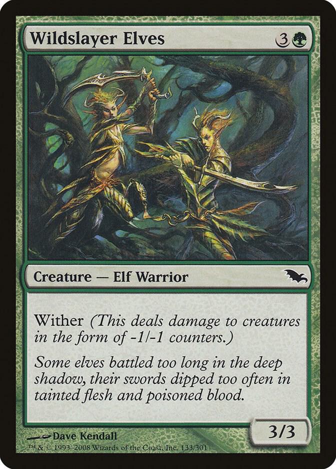 Wildslayer Elves [Shadowmoor] 133