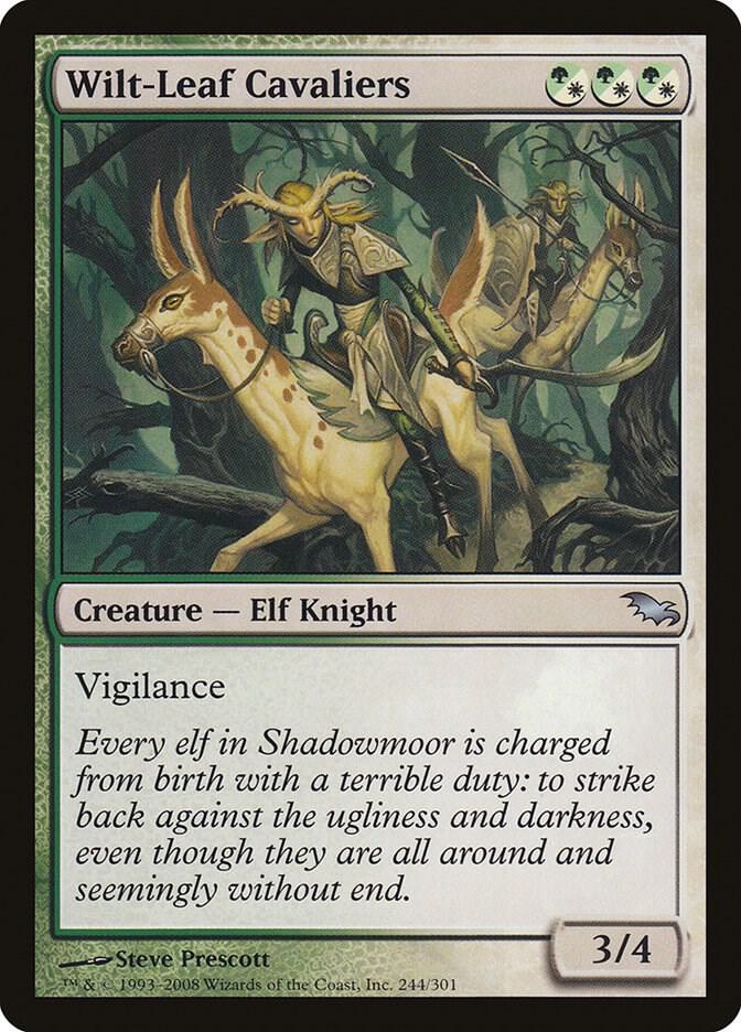 Wilt-Leaf Cavaliers [Shadowmoor] 244