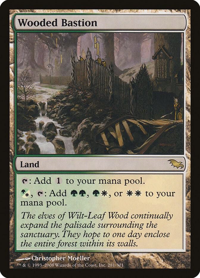 Wooded Bastion [Shadowmoor] 281