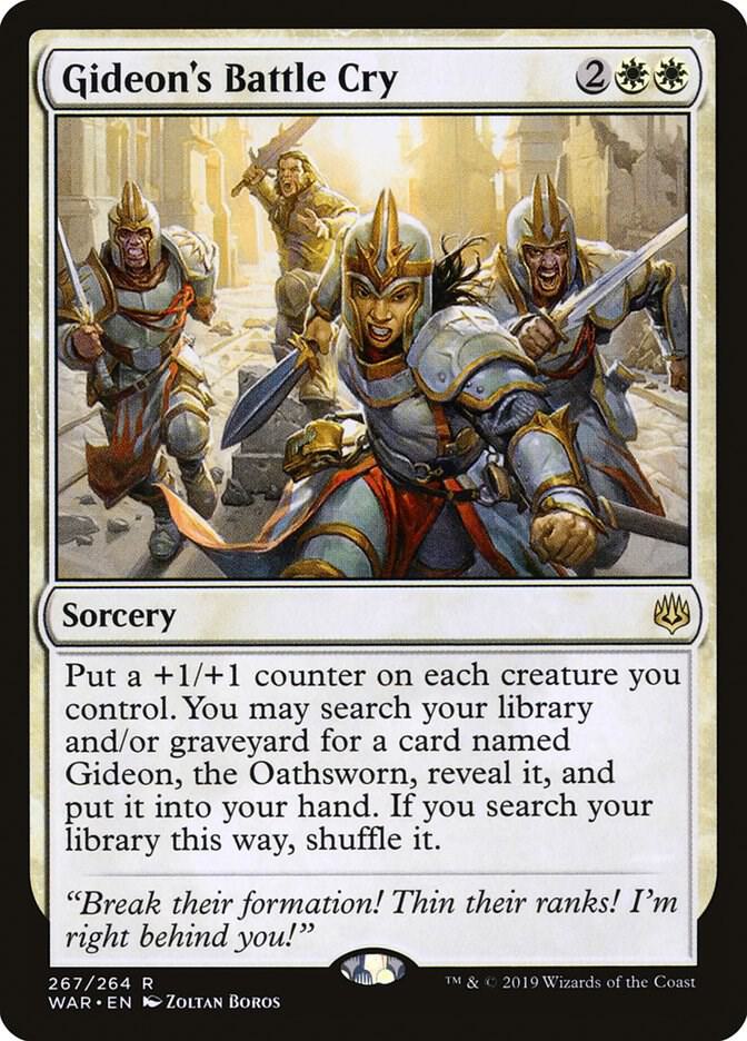 Gideon's Battle Cry [War of the Spark] 267