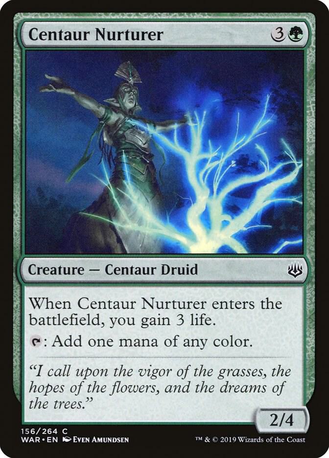 Centaur Nurturer [War of the Spark] 156