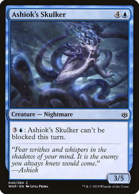 Ashiok's Skulker [War of the Spark] 40