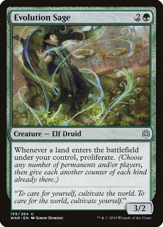 Evolution Sage [War of the Spark] 159