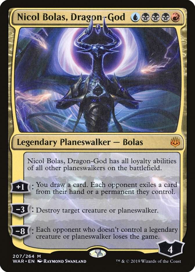 Nicol Bolas, Dragon-God [War of the Spark] 207