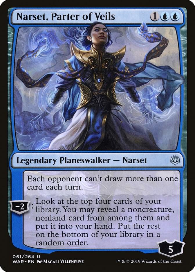 Narset, Parter of Veils [War of the Spark] 61