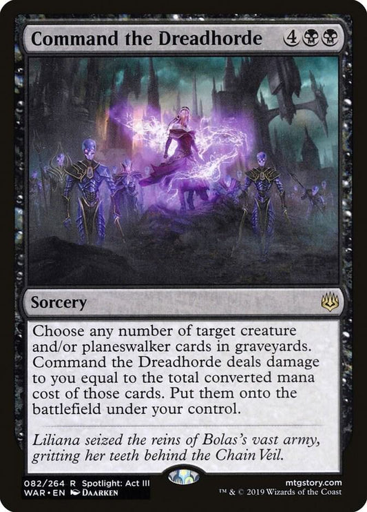Command the Dreadhorde [War of the Spark] 82