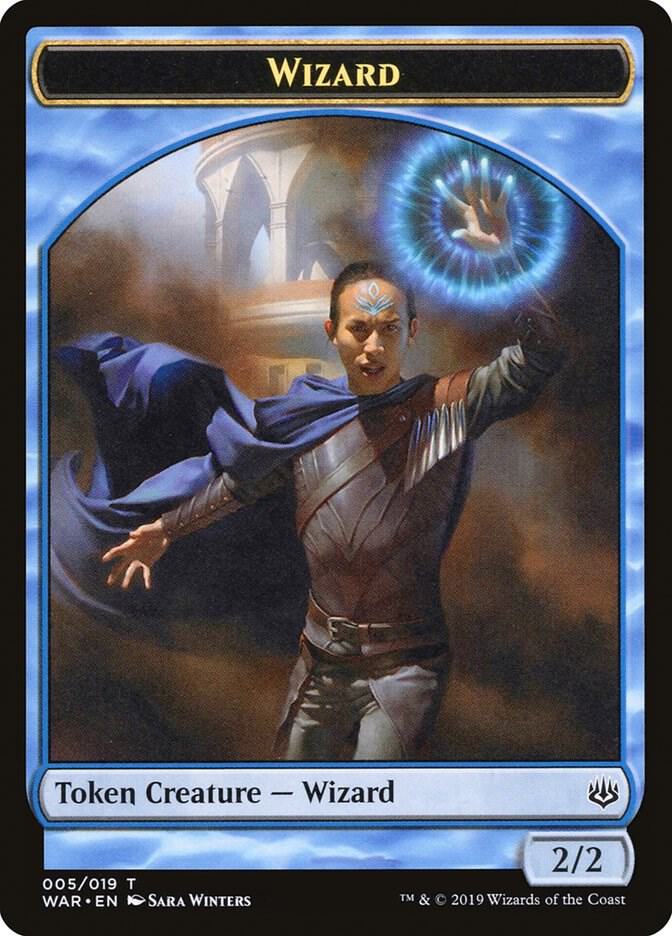 Wizard Token [War of the Spark] 5