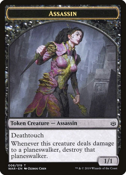 Assassin Token [War of the Spark] 6