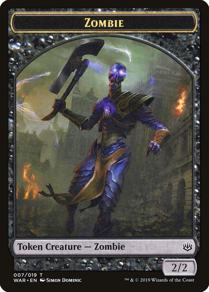 Zombie Token [War of the Spark] 7