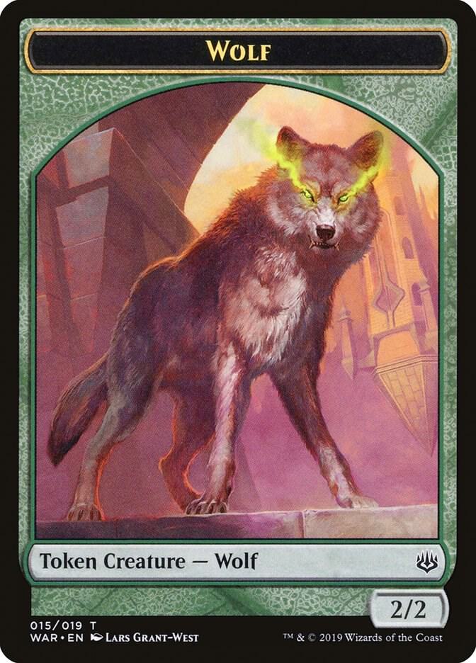 Wolf Token [War of the Spark] 15