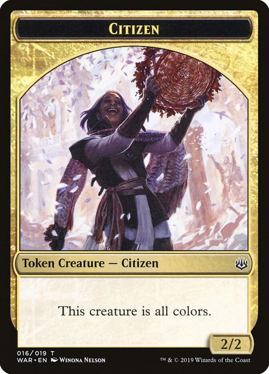 Citizen Token [War of the Spark] 16