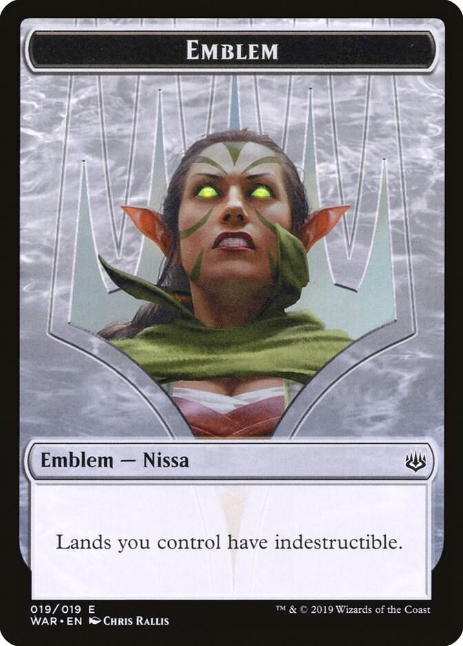Emblem - Nissa, Who Shakes the World [War of the Spark] 19