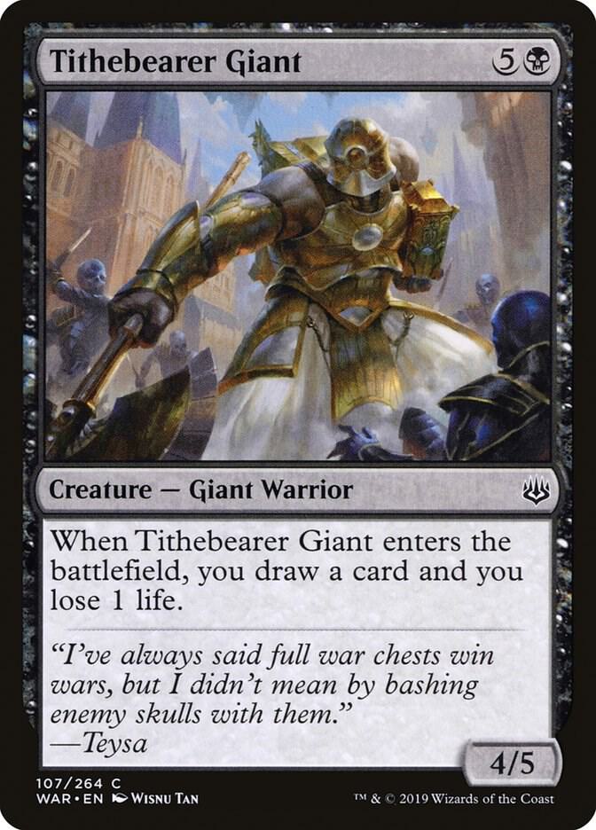 Tithebearer Giant [War of the Spark] 107