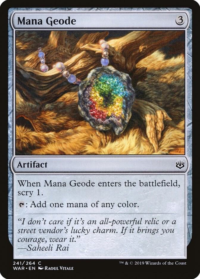 Mana Geode [War of the Spark] 241