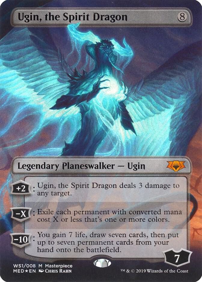 Ugin, the Spirit Dragon [Mythic Edition: War of the Spark] WS1