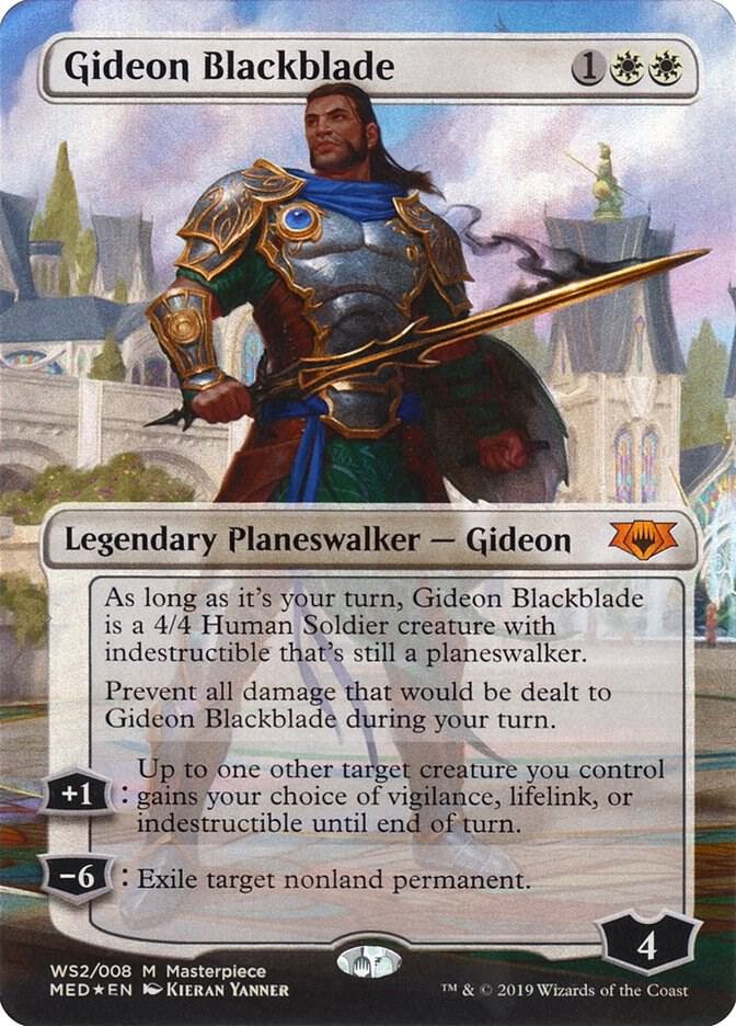 Gideon Blackblade [Mythic Edition: War of the Spark] WS2