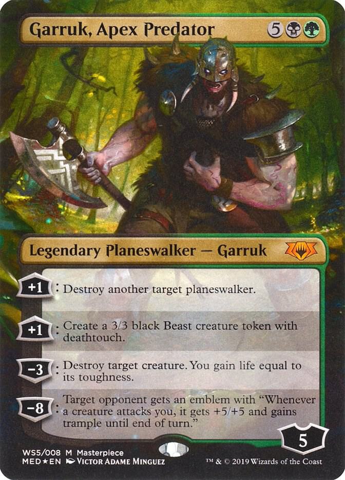Garruk, Apex Predator [Mythic Edition: War of the Spark] WS5