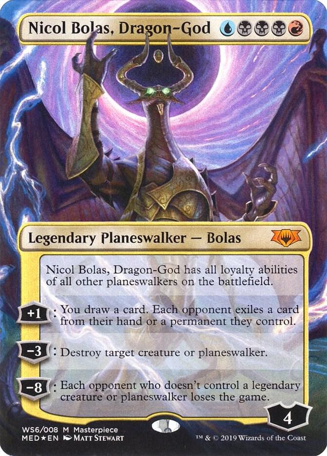 Nicol Bolas, Dragon-God [Mythic Edition: War of the Spark] WS6