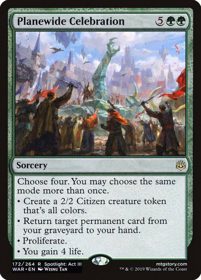 Planewide Celebration [War of the Spark] 172