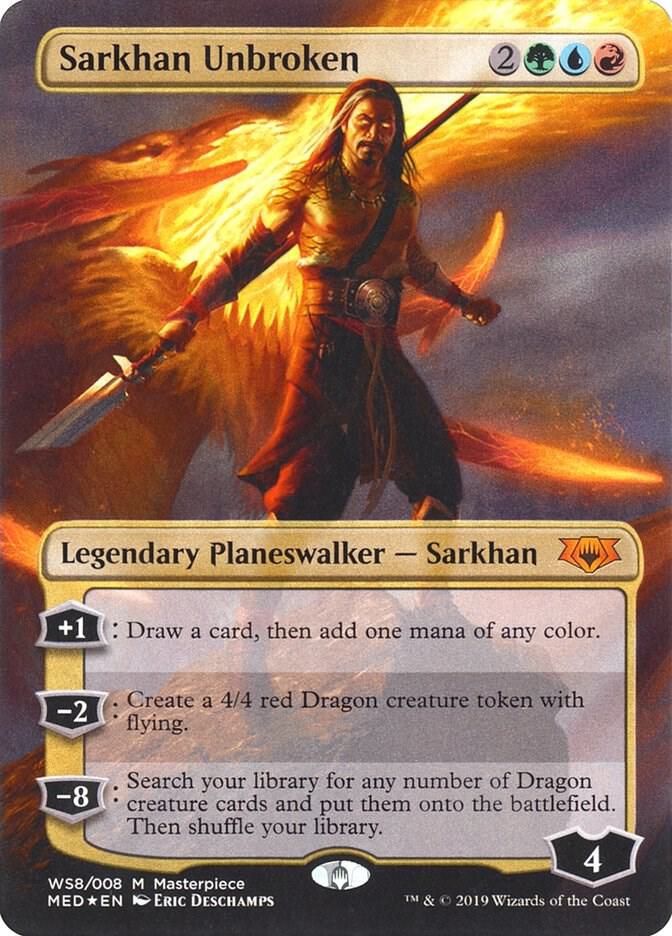 Sarkhan Unbroken [Mythic Edition: War of the Spark] WS8