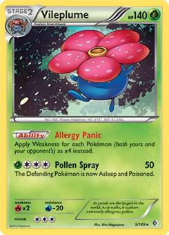 Vileplume - 3/149 (BW Boundaries Crossed) [Deck Exclusives] 003/149