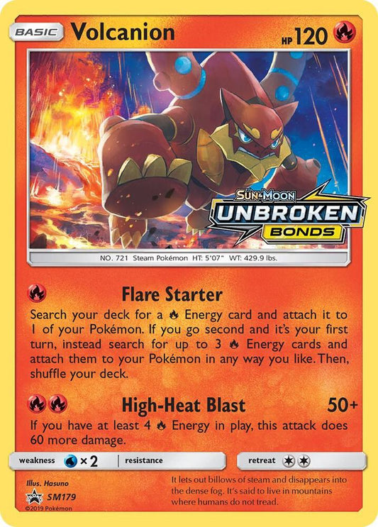 Volcanion - SM179 (Prerelease) [SM Promos] SM179