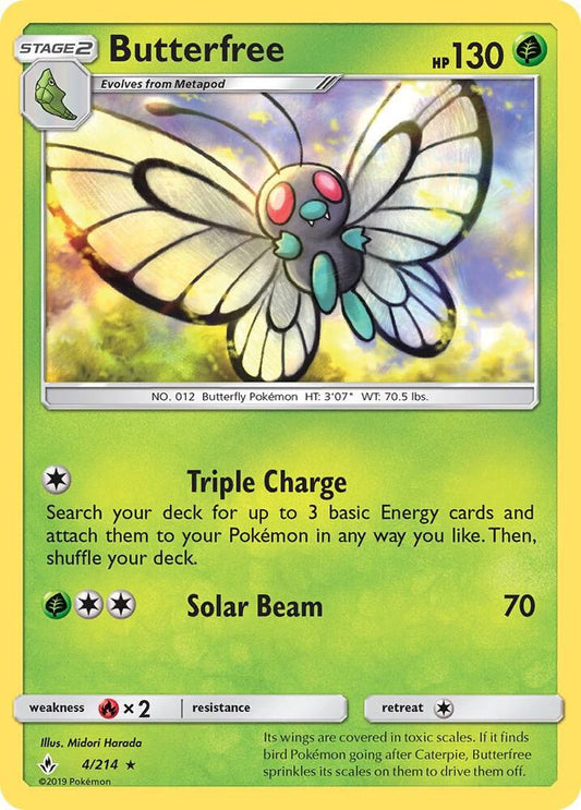 Butterfree [SM - Unbroken Bonds] 4/214