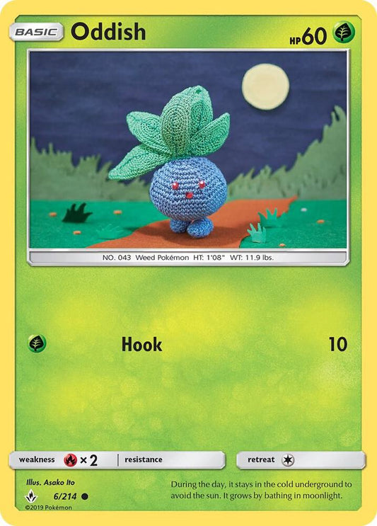 Oddish (6) [SM - Unbroken Bonds] 6/214