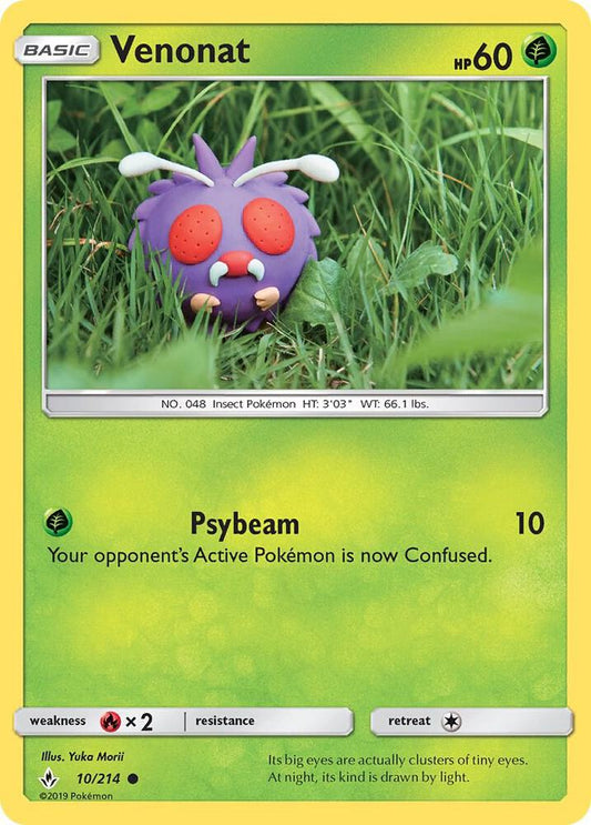 Venonat (10) [SM - Unbroken Bonds] 10/214