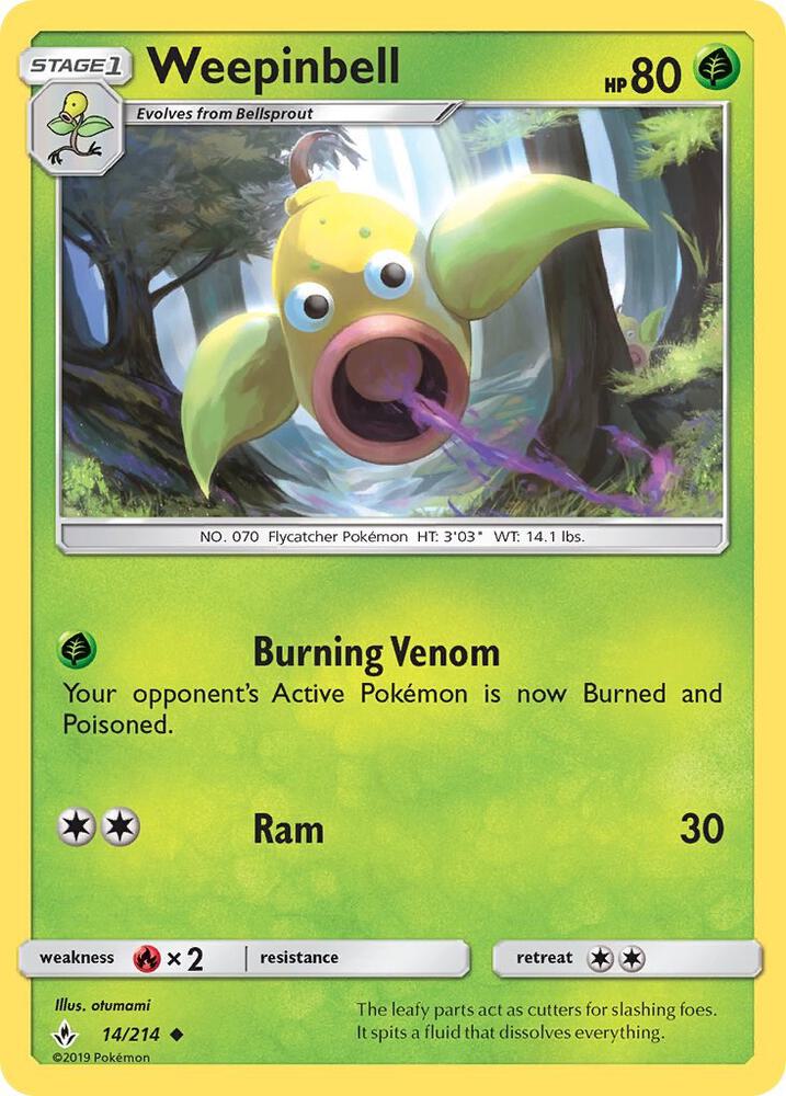 Weepinbell [SM - Unbroken Bonds] 14/214