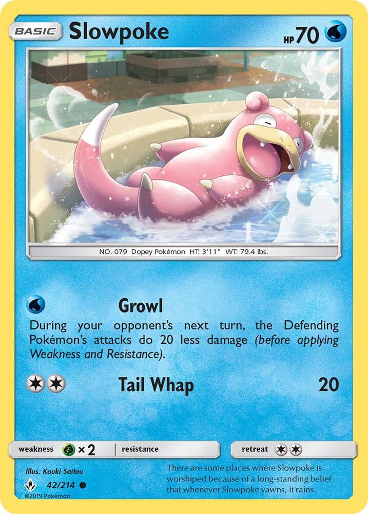 Slowpoke [SM - Unbroken Bonds] 42/214