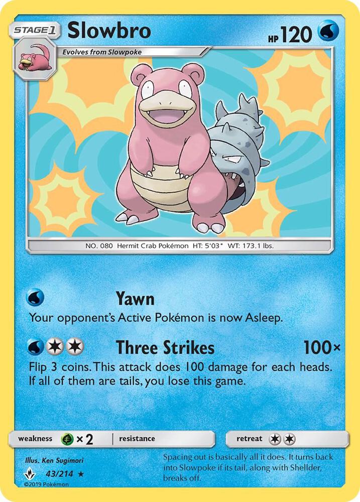 Slowbro [SM - Unbroken Bonds] 43/214