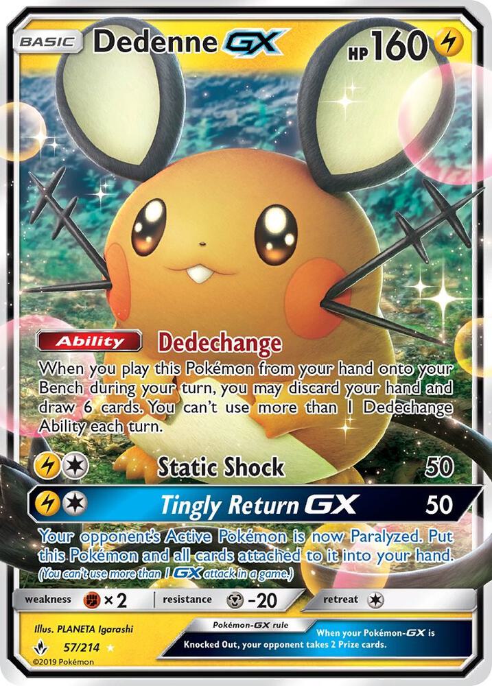 Dedenne GX [SM - Unbroken Bonds] 57/214