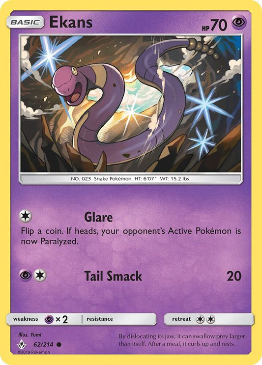 Ekans [SM - Unbroken Bonds] 62/214