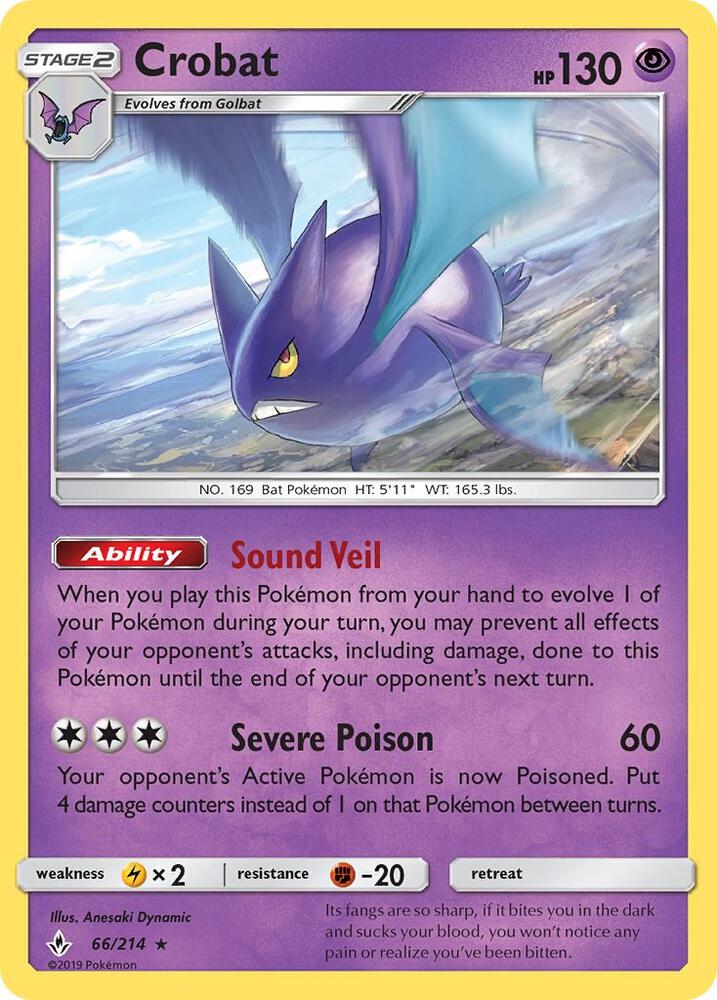 Crobat [SM - Unbroken Bonds] 66/214