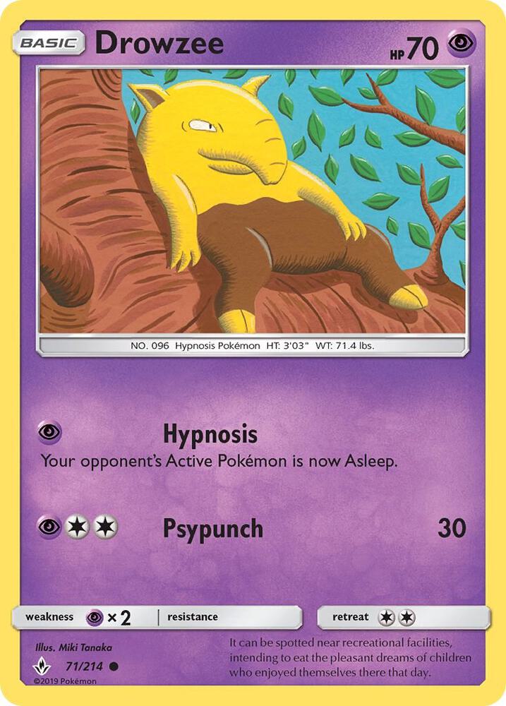 Drowzee [SM - Unbroken Bonds] 71/214