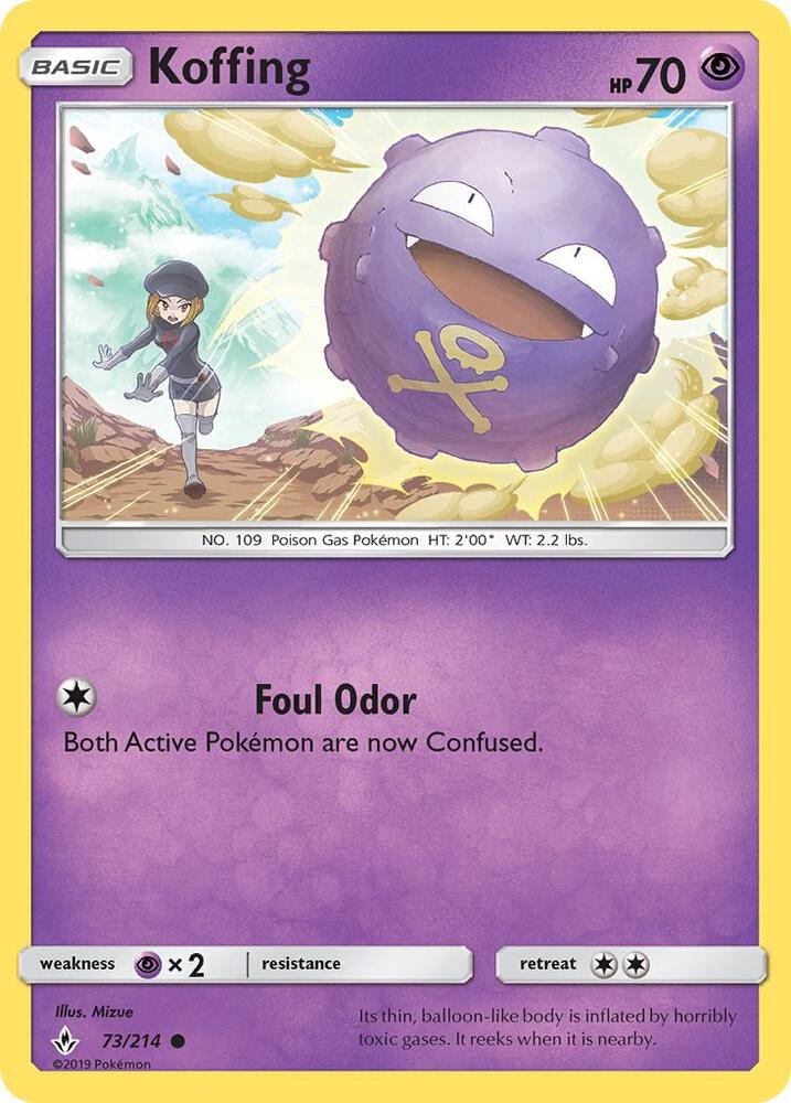 Koffing [SM - Unbroken Bonds] 73/214