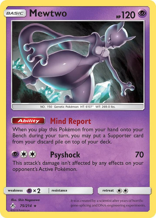 Mewtwo [SM - Unbroken Bonds] 75/214