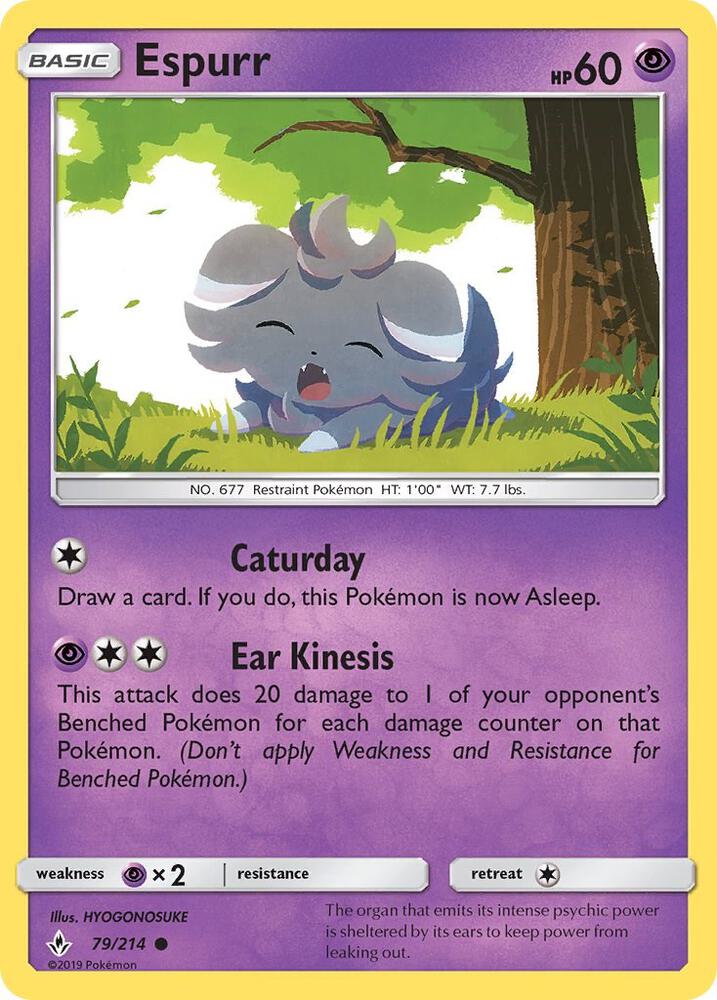 Espurr [SM - Unbroken Bonds] 79/214