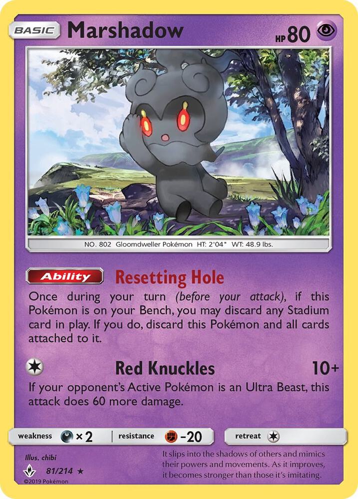 Marshadow [SM - Unbroken Bonds] 81/214